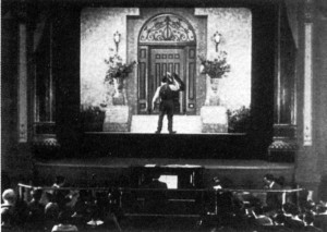 Sherlock Jr., dir. Buster Keaton, 1924. via armchairc.blogspot.com.