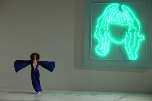 Sarah Michelson's "Devotion Study #1—The American Dancer," February 26, 2012 at 2012 Whitney Biennial, Photograph © Paula Court.